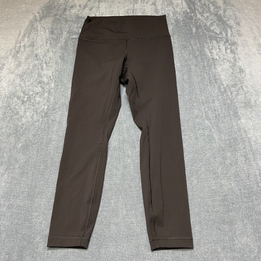 Lululemon Leggings Womens 8 26x24.5 Black High Waisted Performance Running Yoga